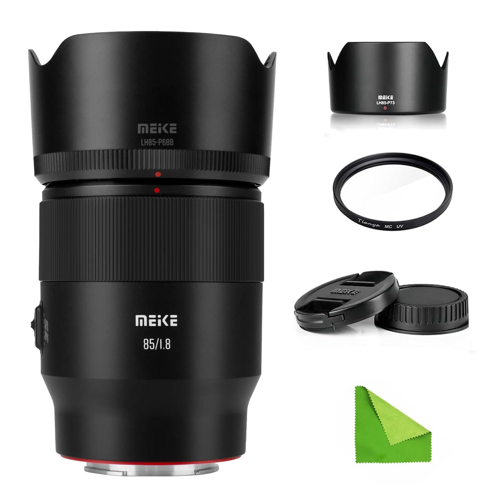 Meike 85mm F1.8 SE Mark II Full Frame para Canon EF, Lente